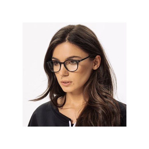 Okulary oprawki zerówki korekcyjne lenonki czarne Stylion STAC-32 ze sklepu Stylion w kategorii Okulary zerówki męskie - zdjęcie 107787070