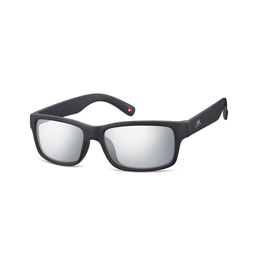 Okulary klasyczne Montana MS27 czarne lustrzanki ze sklepu Stylion w kategorii Okulary przeciwsłoneczne męskie - zdjęcie 107787641