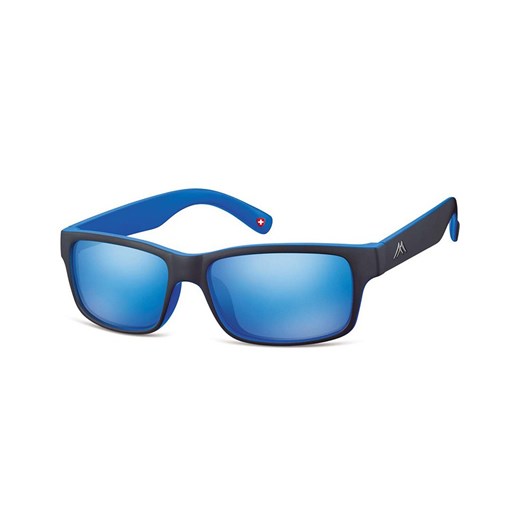 Okulary klasyczne Montana MS27A niebieskie revo ze sklepu Stylion w kategorii Okulary przeciwsłoneczne męskie - zdjęcie 107787643