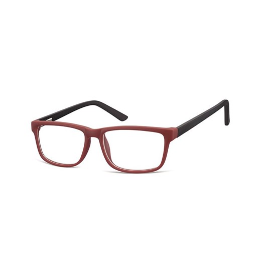 Okulary Zerówki oprawki Sunoptic CP157F bordowo-czarne ze sklepu Stylion w kategorii Okulary zerówki męskie - zdjęcie 107787822