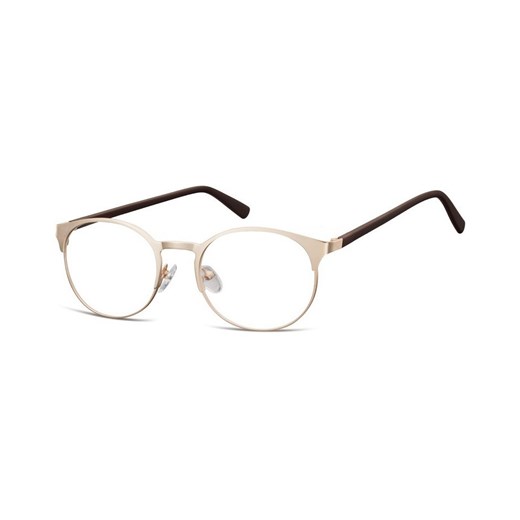 Zlote Okulary Oprawki okrągłe metalowe Sunoptic 995G Sunoptic Stylion