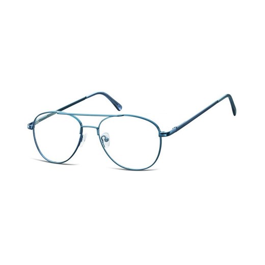 Pilotki zerówki Okulary Oprawki metalowe korekcyjne 791B ze sklepu Stylion w kategorii Okulary zerówki męskie - zdjęcie 107789662