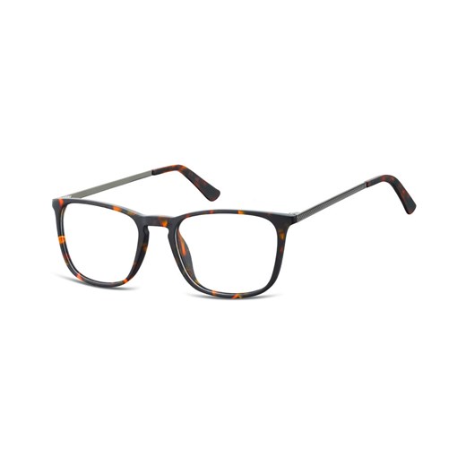 Okulary oprawki zerówki korekcyjne nerdy Unisex Sunoptic AC25 panterka ze sklepu Stylion w kategorii Okulary zerówki męskie - zdjęcie 107790013