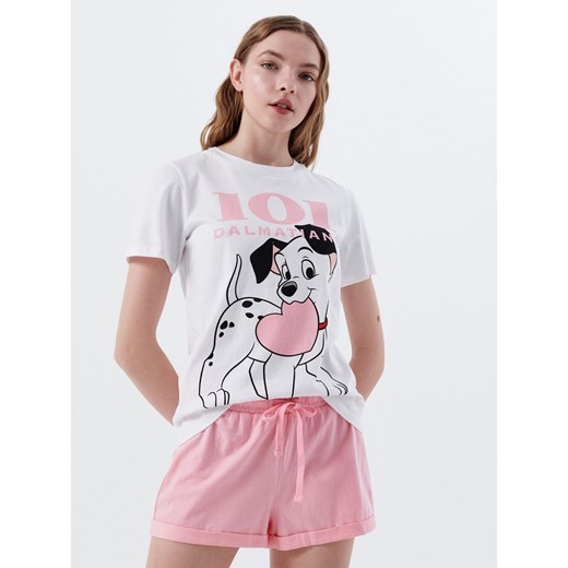 Cropp - Dwuczęściowa piżama Disney - Różowy Cropp M Cropp