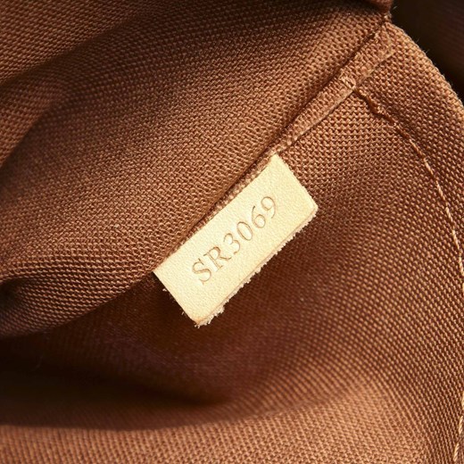 Wielokolorowa shopper bag Louis Vuitton z nadrukiem elegancka na ramię skórzana 