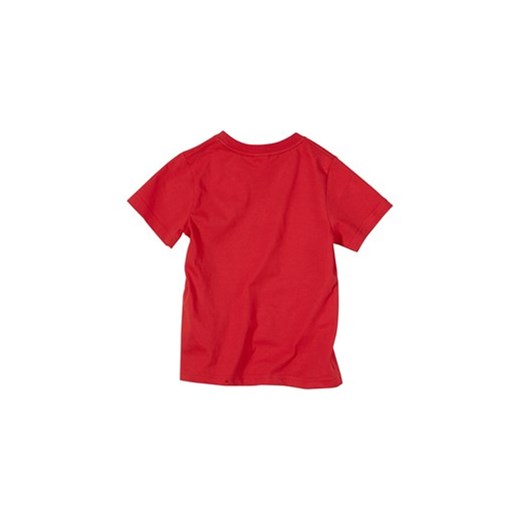 T-shirt czerwony cellbes pomaranczowy nadruki
