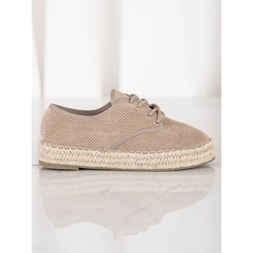 Espadryle damskie CzasNaButy tkaninowe casualowe
