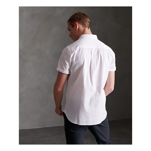 Koszula "Premium University Oxford" - Regular fit - w kolorze białym Superdry 3XL Limango Polska