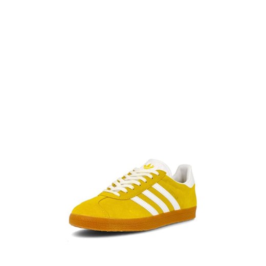 Skórzane sneakersy w kolorze żółtym 38 Limango Polska