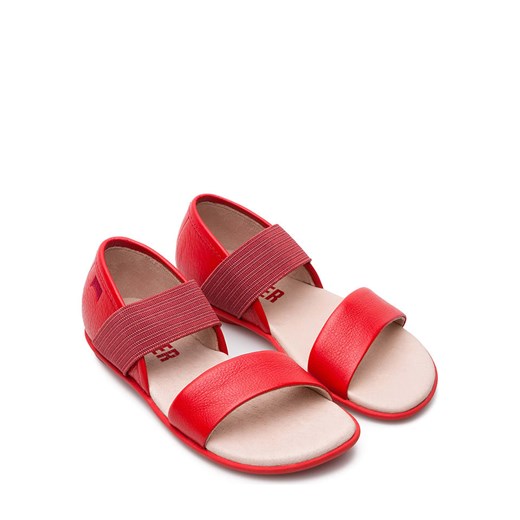Skórzane sandały "Right" w kolorze czerwonym Camper 29 Limango Polska