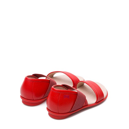 Skórzane sandały "Right" w kolorze czerwonym Camper 27 Limango Polska