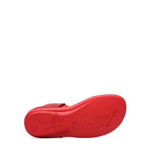 Skórzane sandały "Right" w kolorze czerwonym Camper 26 Limango Polska