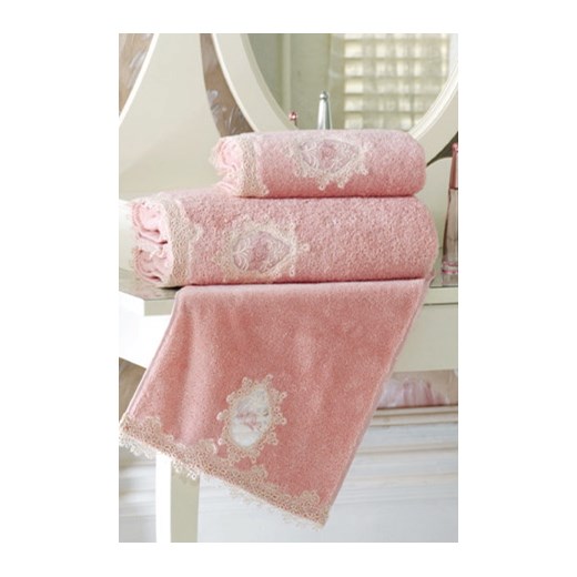 Szlafrok DESTAN + ręczniki + pudełko Soft Cotton S SoftCotton.pl