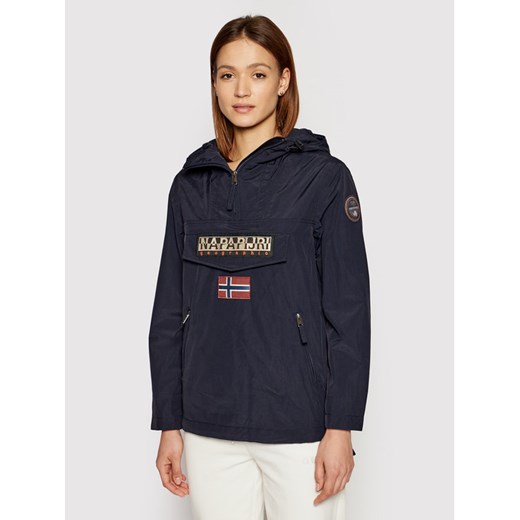 Napapijri Kurtka anorak Rainforest S W Pkt NP0A4FDP Granatowy Regular Fit Napapijri L MODIVO