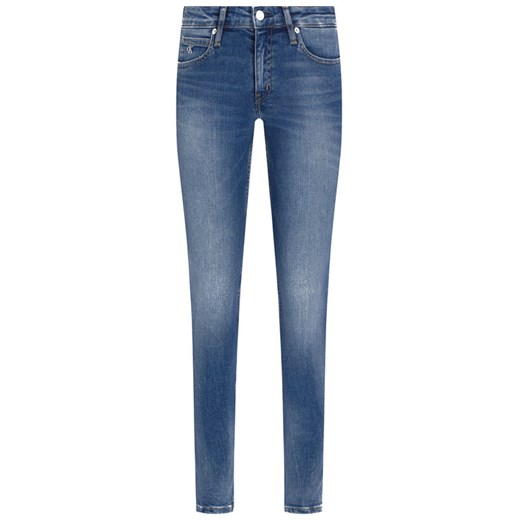 Calvin Klein Jeans Jeansy Skinny Fit J20J212843 Granatowy Skinny Fit 30 MODIVO wyprzedaż