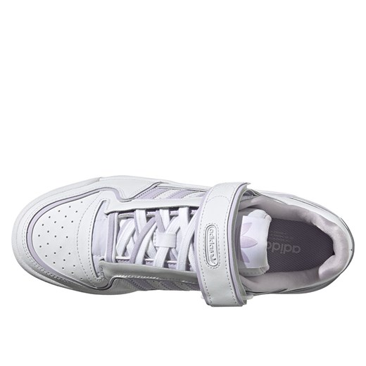 Adidas buty sportowe damskie białe na wiosnę płaskie sznurowane 