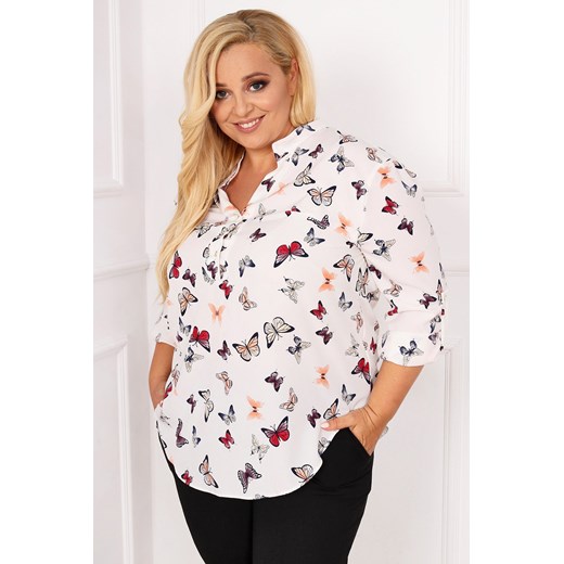 Koszula TONI Plus Size Wzór 8 44 TONO