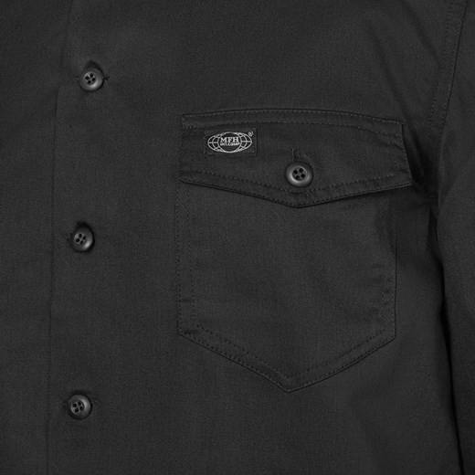 Koszula MFH US Shirt Black D/R (02752A) Mfh XL Militaria.pl wyprzedaż