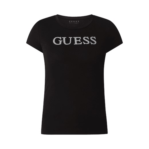 T-shirt z logo model ‘Miriana’ Guess M wyprzedaż Peek&Cloppenburg 