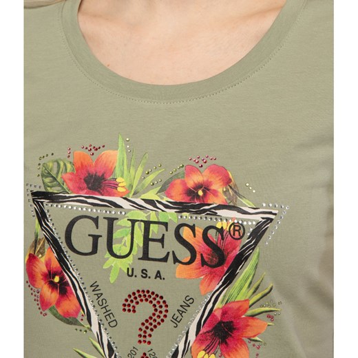 Bluzka damska Guess z okrągłym dekoltem 
