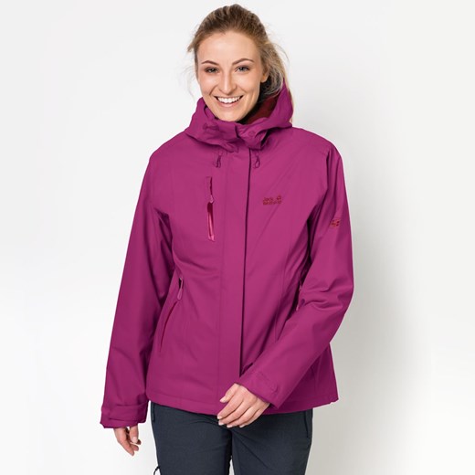 Kurtka puchowa TROPOSPHERE WOMEN fuchsia Autoryzowany Sklep Jack Wolfskin M wyprzedaż Jack Wolfskin