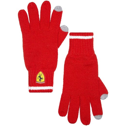 Rękawiczki Ferrari do smartfona czerwone Ferrari uniwersalny MotoFanStore