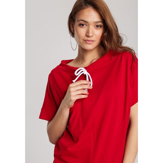 Czerwona Bluza Bordeia Renee XL okazyjna cena Renee odzież