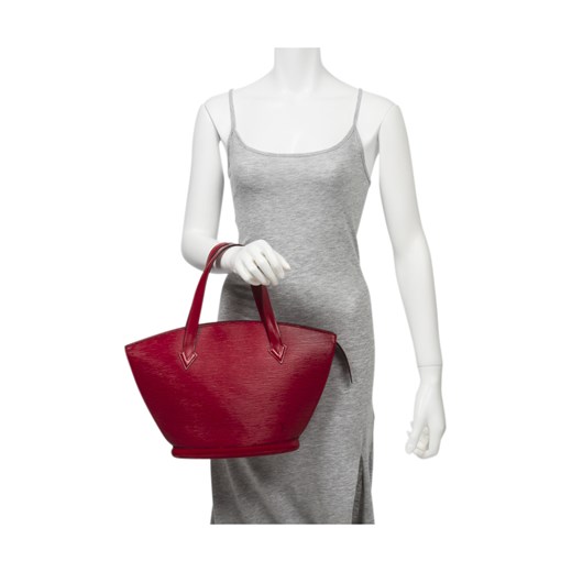 Shopper bag Louis Vuitton bez dodatków na ramię 