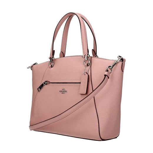 Shopper bag Coach bez dodatków na ramię elegancka 