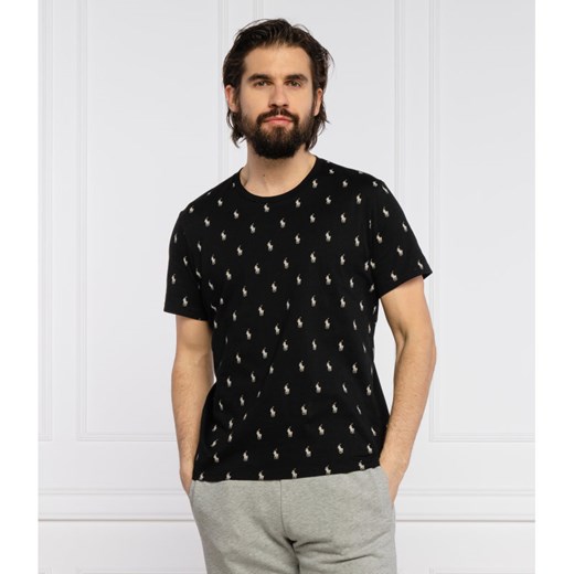 Wielokolorowy t-shirt męski Polo Ralph Lauren z krótkim rękawem 