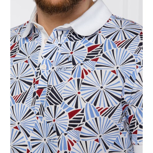 T-shirt męski Joop! w abstrakcyjnym wzorze wielokolorowy z krótkim rękawem 