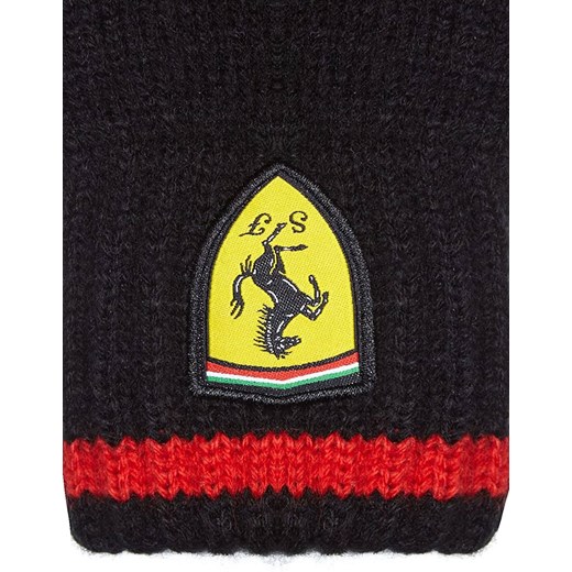 Rękawiczki Ferrari do smartfona czarne Ferrari uniwersalny motofanstore.pl