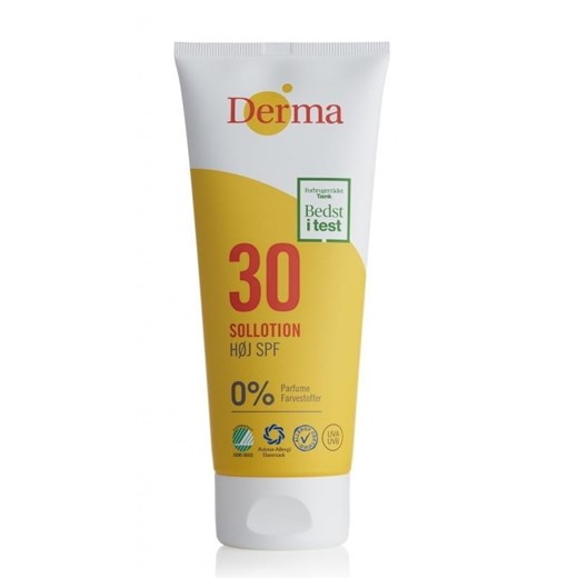 Balsam słoneczny SPF 30 hipoalergiczny certyfikowany 200ml Derma Sun Derma ZielonySzop