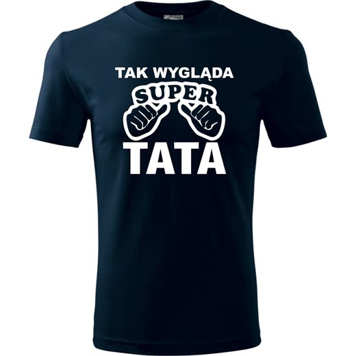 T-shirt męski TopKoszulki.pl z krótkimi rękawami 