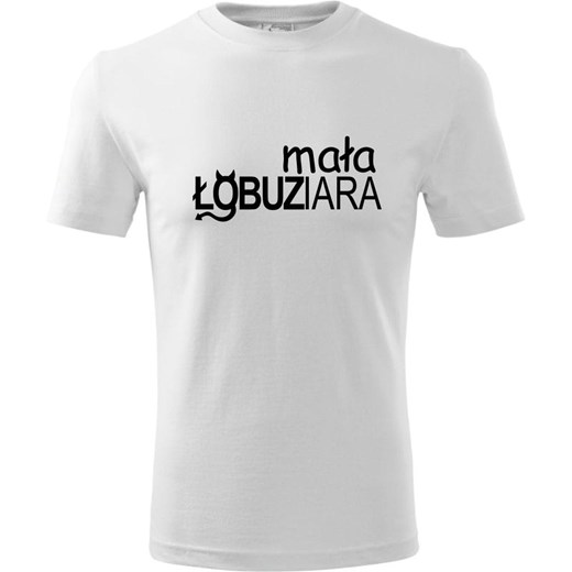 Bluzka dziewczęca TopKoszulki.pl bawełniana z krótkimi rękawami 
