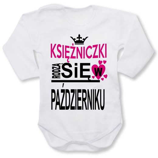 Odzież dla niemowląt TopKoszulki.pl z bawełny dla dziewczynki 