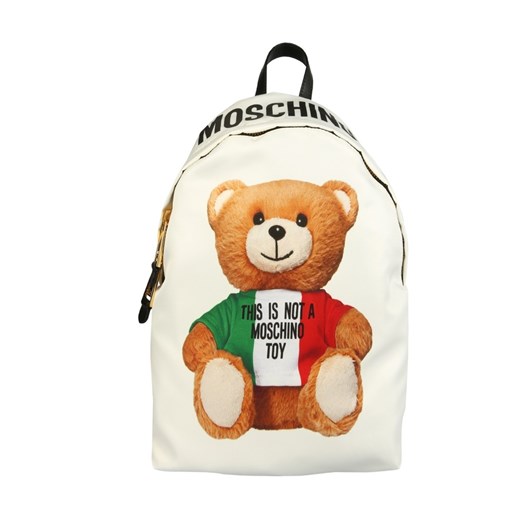 Plecak Moschino biały