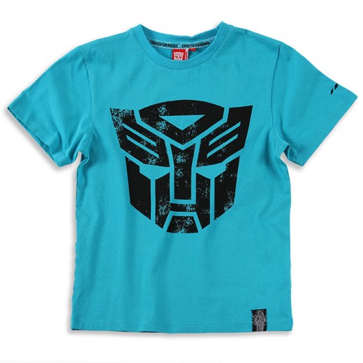 Cool Club, T-shirt chłopięcy z krótkim rękawem, Transformers, rozmiar 158 - Wyprzedaż - ubrania i buty nawet do -50% taniej! smyk-com turkusowy chłopięce