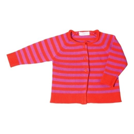 Piccolo Tesoro, Sweter dziewczęcy, rozmiar 104 - Wyprzedaż - ubrania i buty nawet do -50% taniej! smyk-com czerwony do salonu