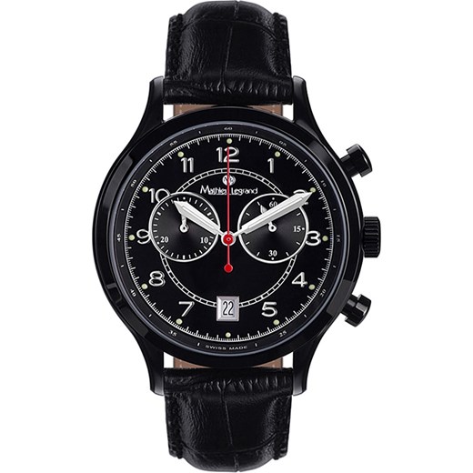 Chronograf "Orbite Polaire" w kolorze czarnym Mathieu Legrand onesize Limango Polska