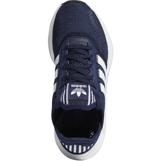 Buty sportowe dziecięce granatowe Adidas sznurowane 
