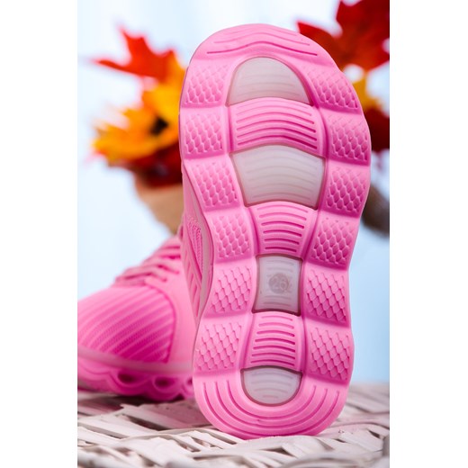 Różowe buty sportowe sznurowane Casu 204/25M Casu 25 Casu.pl