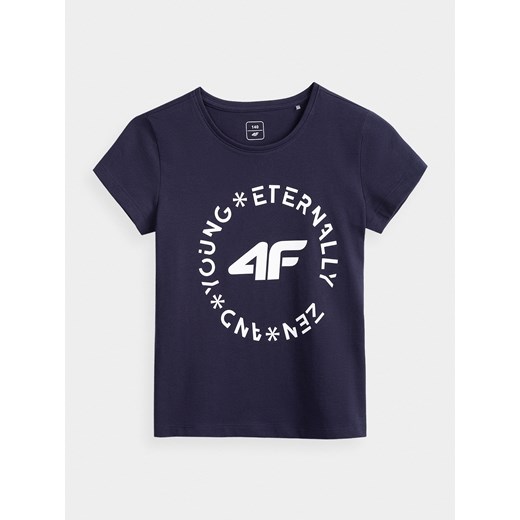 T-shirt dziewczęcy (122-164)  4F