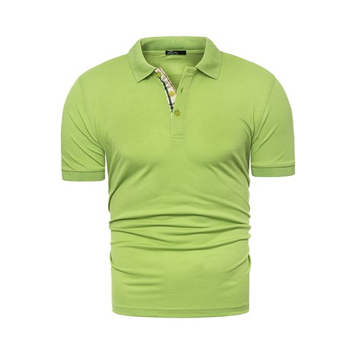 Wyprzedaż koszulka polo YP312 - zielona Risardi L okazyjna cena Risardi