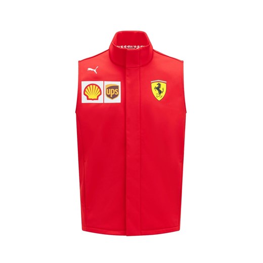 Kamizelka męska czerwona Scuderia Ferrari F1 Team bawełniana 