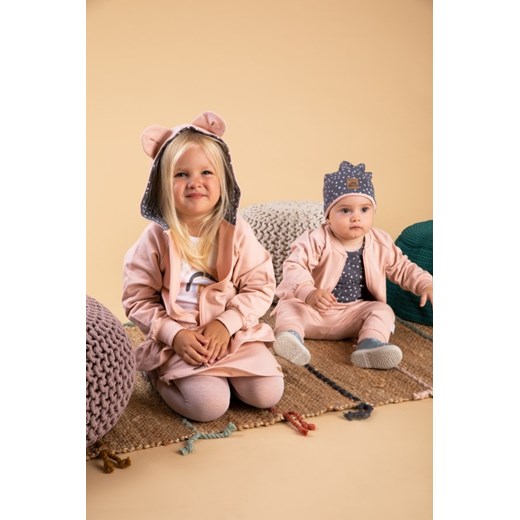 Odzież dla niemowląt różowa z bawełny 