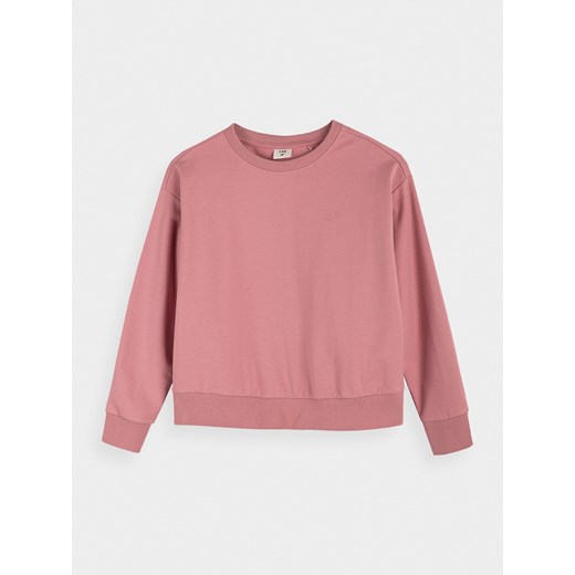 Bluza dziewczęca 4F różowa