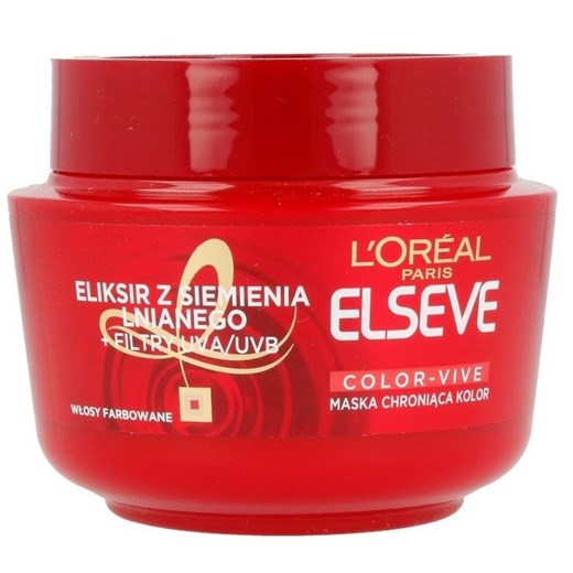 Loreal Elseve Color-Vive Maska do włosów chroniąca kolor 300ml uniwersalny eKobieca.pl