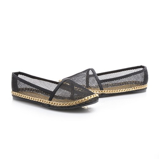 ESPADRYLE Z SIATECZKI X622B /S2-93P czasnabuty-pl szary lato