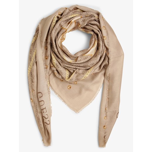GUESS - Chusta damska, beżowy Guess ONE SIZE vangraaf